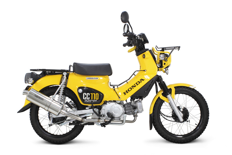 クロスカブ(JA45/AA06) TAKEGAWA パワーサイレントオーバルマフラー
