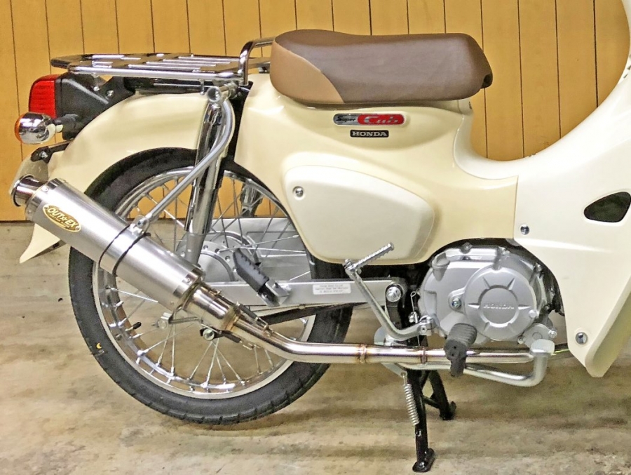 スーパーカブ(JA44/AA09) OUTEX スーパーカブ110 (JA44) OUTEX.R-ST マフラー