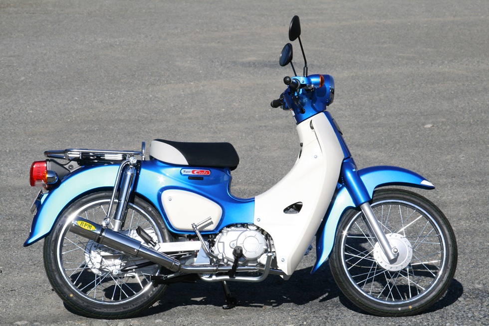 スーパーカブ(JA44/AA09) RPM フルエキゾーストマフラー