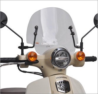 スーパーカブ(JA44/AA09) 旭風防 ショートバイザー