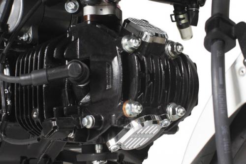 モンキー125(JB02) SP武川(TAKEGAWA) アルミ削り出しタペットカバーセット