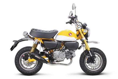 モンキー125(JB02) SP武川(TAKEGAWA) トラッカーマフラー ブラック