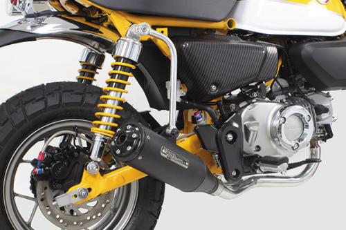 モンキー125(JB02) SP武川(TAKEGAWA) トラッカーマフラー ブラック