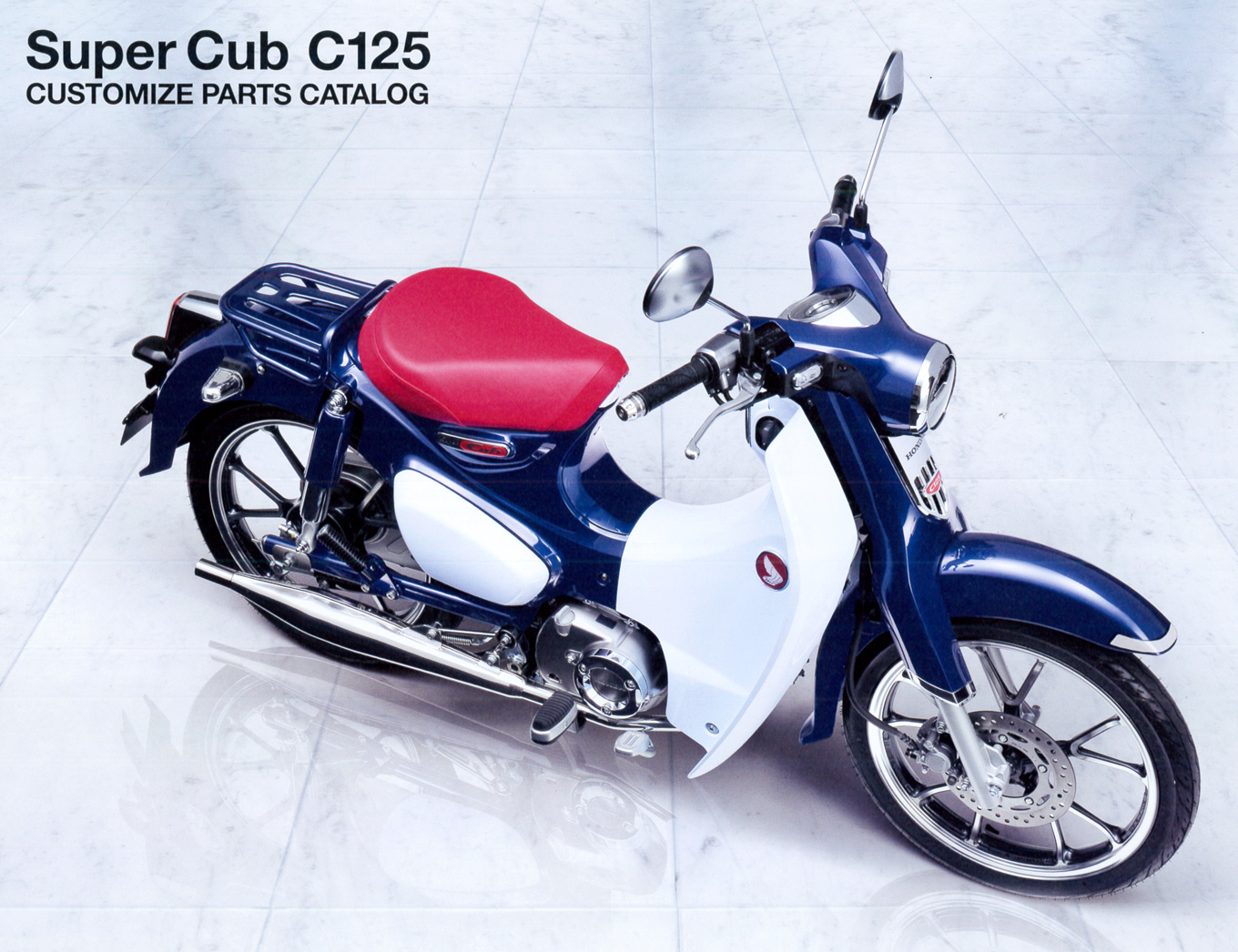 新型スーパーカブC125(JA48) 2018 HONDA 公式カスタムパーツ