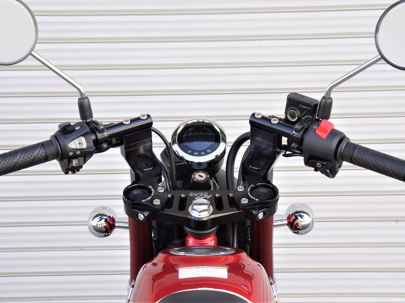 モンキー125(JB02) OVER RACING スポーツライディングハンドルキット