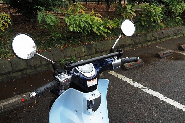 新型スーパーカブC125(JA48) ワールドウォーク スマートフォンマウントバー mgb-29