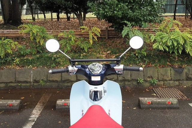 新型スーパーカブC125(JA48) ワールドウォーク スマートフォンマウントバー mgb-29