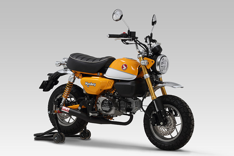 モンキー125(JB02) YOSHIMURA ヨシムラ 機械曲 ストレートサイクロン 政府認証