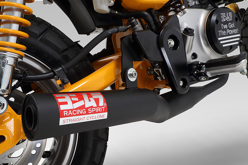 モンキー125(JB02) YOSHIMURA ヨシムラ 機械曲 ストレートサイクロン 政府認証