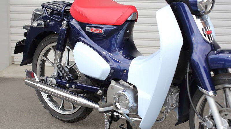 新型スーパーカブC125(JA48) KIJIMA（キジマ）フィッシュテールマフラー