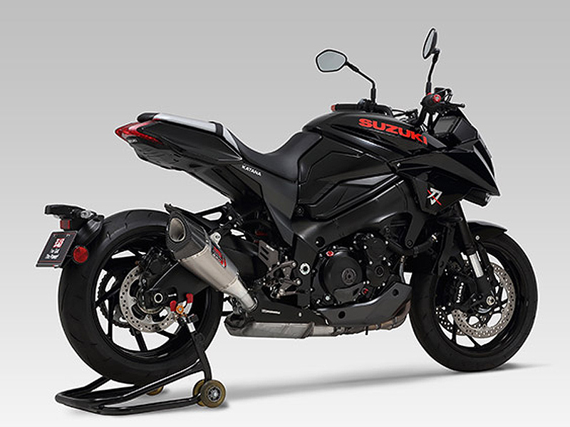 2019 新型KATANA YOSHIMURA(ヨシムラ) Slip-On R-11 サイクロン 1エンド EXPORT SPEC 政府認証(ヒートガード付属)