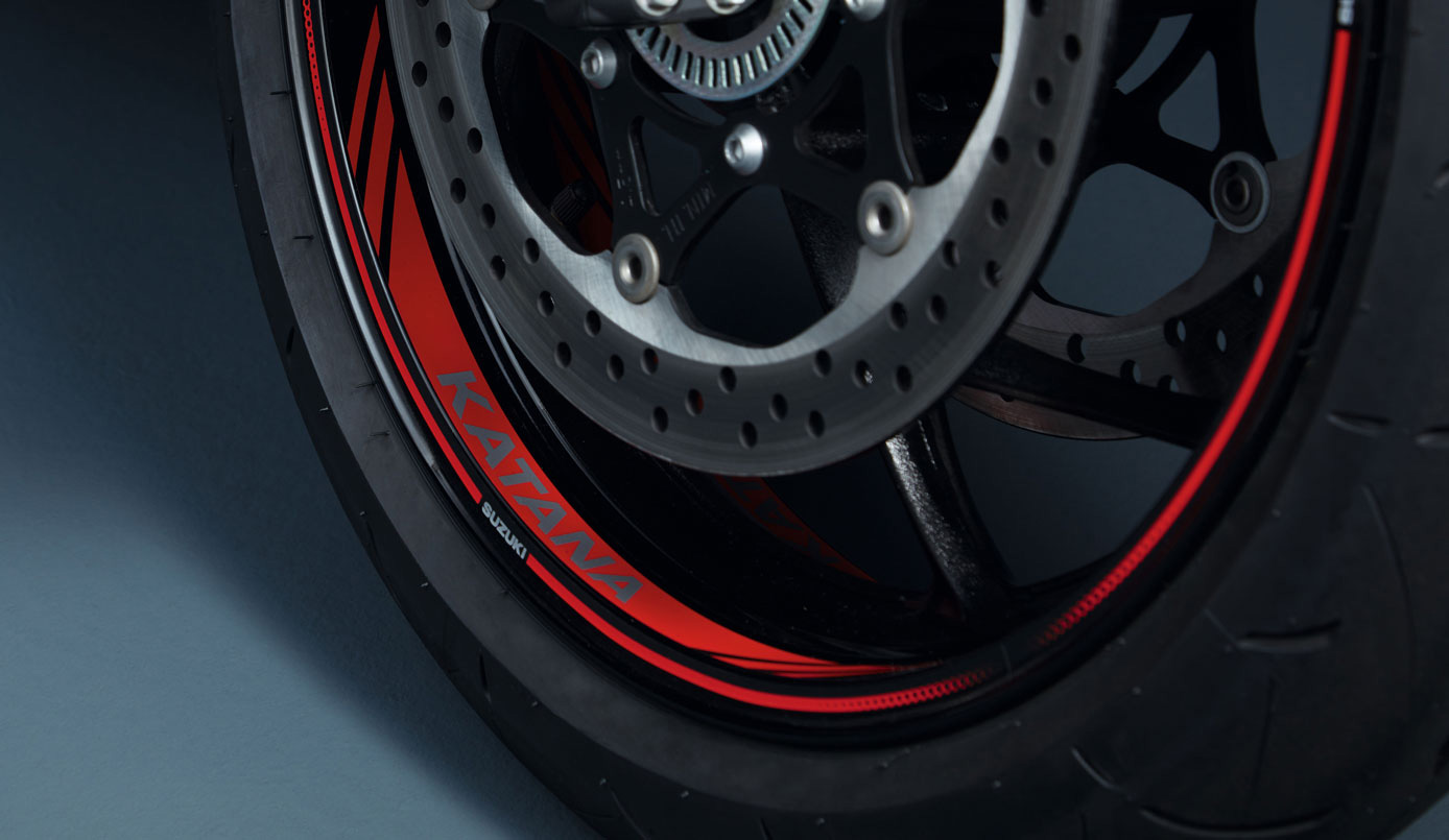 2019 新型KATANA SUZUKI リムデカール “KATANA”