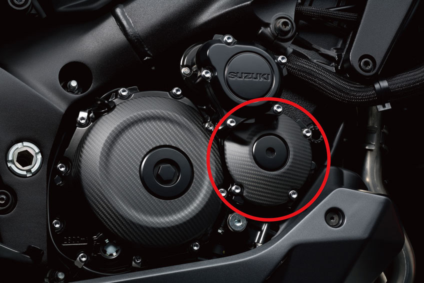 2019 新型KATANA SUZUKI カーボンスターターカバー