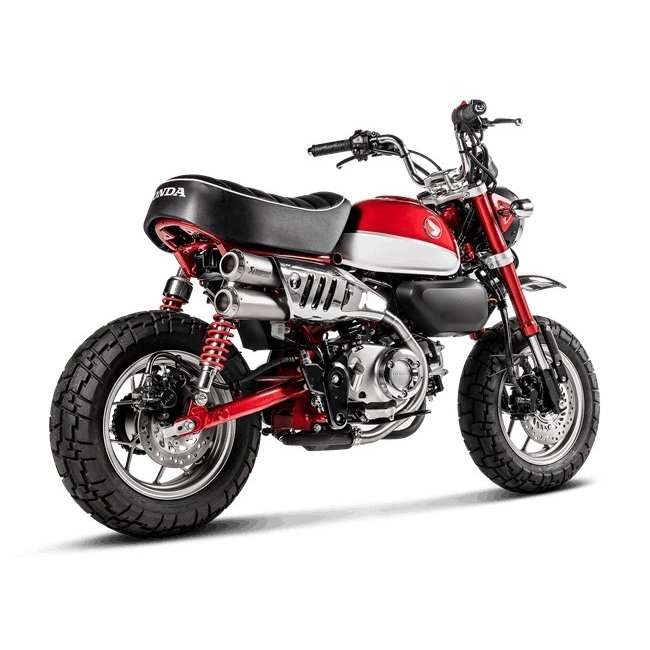 モンキー125(JB02) AKRAPOVIC アクラポビッチ スリップオンラインマフラー