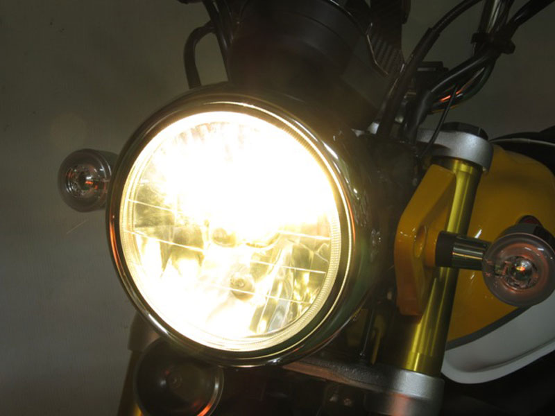 モンキー125(JB02) PROTEC(プロテック) LEDマルチリフレクターヘッドライト