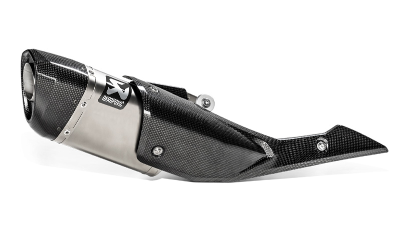 2019 新型KATANA AKRAPOVIC(アクラポビッチ) SLIP-ON LINEチタン 政府認証マフラー