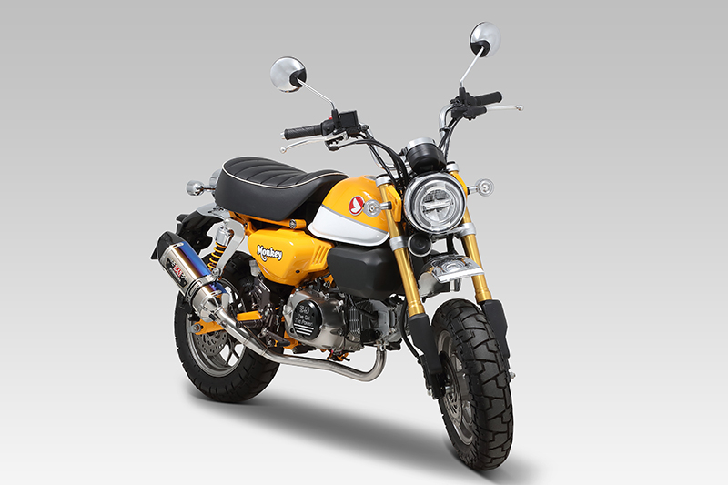 モンキー125(JB02) YOSHIMURA ヨシムラ R-77SサイクロンカーボンエンドTYPE-Down EXPORT SPEC