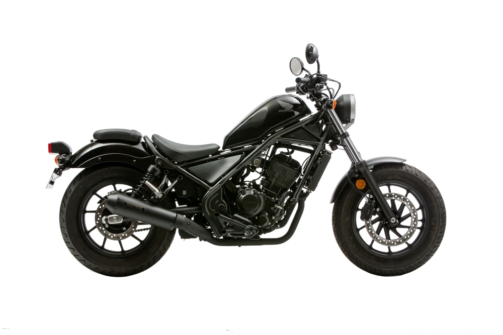 Rebel250(MC49) MORIWAKI（モリワキ）NEO CLASSIC BLACK S／O ネオ クラシック ブラック スリップオンマフラー