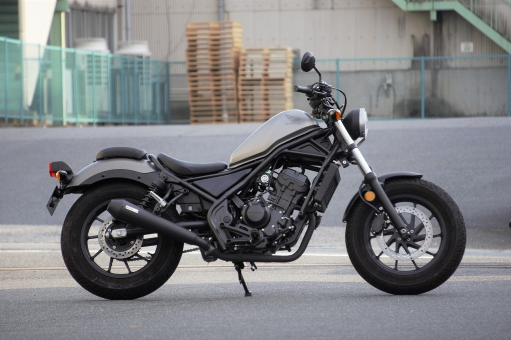 Rebel250(MC49) OVER オーヴァー SSメガホン スリップオンマフラー