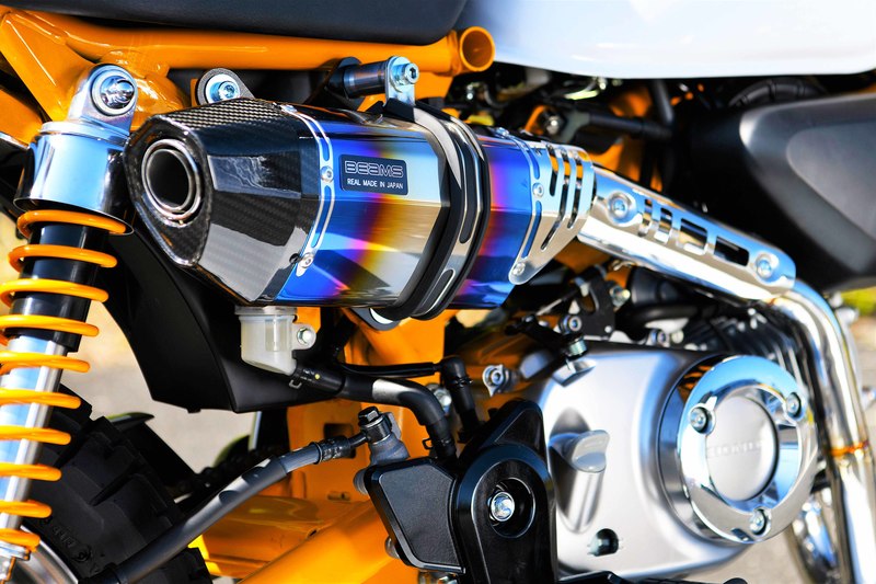 モンキー125(JB02) BEAMS（ビームス）CORSA-EVOⅡ 政府認証
