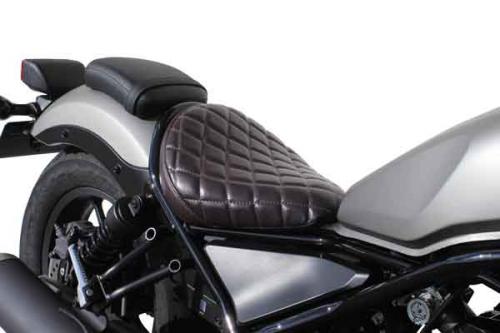 Rebel250(MC49) SP武川（TAKEGAWA）クッションシートカバー（ダイヤモンドステッチ）