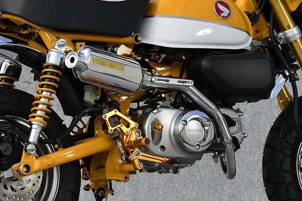 モンキー125(JB02) ヤマモトレーシング YAMAMOTO RACING SUS UP-TYPE マフラー