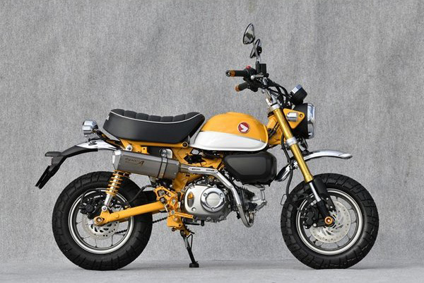 モンキー125(JB02) ヤマモトレーシング(YAMAMOTO RACING) SUS UP-TYPE TYPE-SA スリップオンマフラー