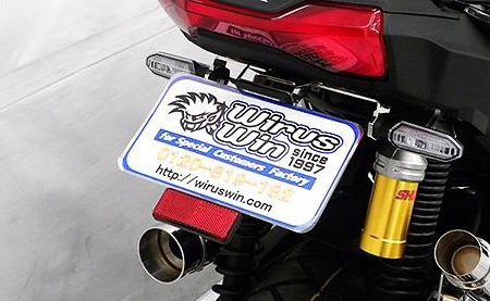 HONDA ADV150 ウイルズウィン(WirusWin)フェンダーレスキット