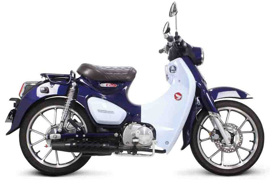 新型スーパーカブC125(JA48) SP武川(TAKEGAWA) SSSマフラー