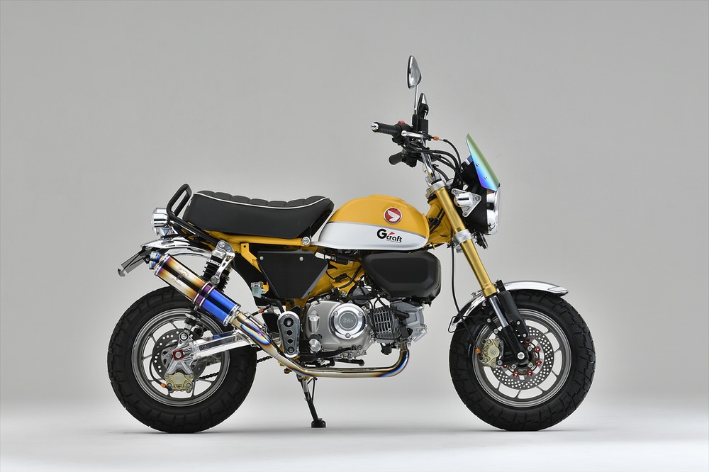 モンキー125(JB02) Gクラフト（G-CRAFT）ワイバンクラシックマフラー