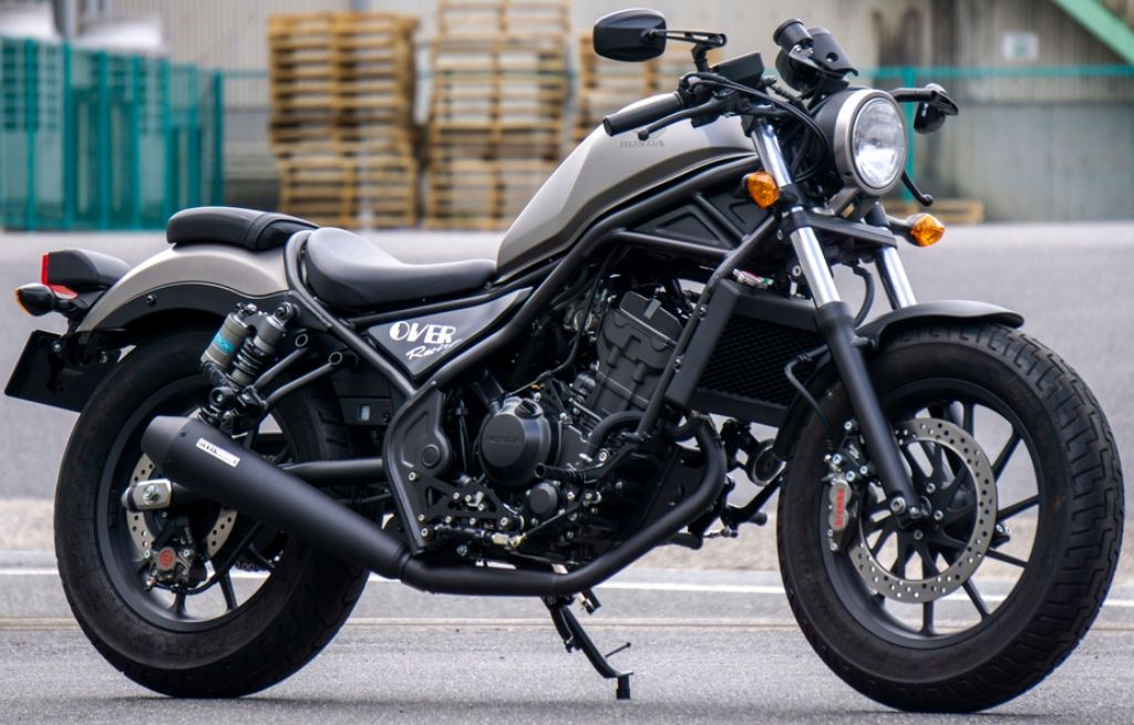 Rebel250(MC49) OVER オーヴァー SSメガホン コンプリートマフラー