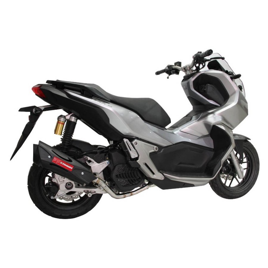 HONDA ADV150 R9 Exhaust(アールナインエキゾースト)Misano Black フルエキゾースト