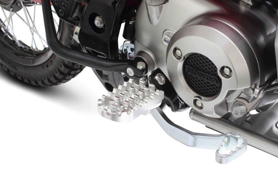 HONDA CT125 新型ハンターカブ(JA55) SP武川（SPタケガワ）ビレットワイドステップキット
