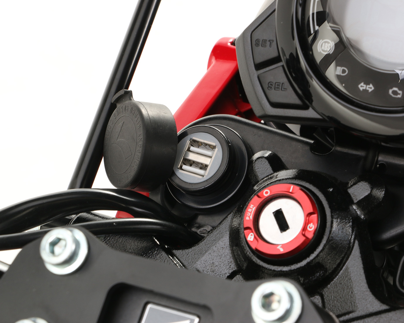 HONDA CT125 新型ハンターカブ(JA55) KITACO キタコ USB電源KIT 2ポートタイプ
