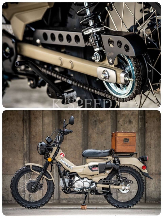 HONDA CT125 新型ハンターカブ(JA55) K-SPEED チェーンカバー