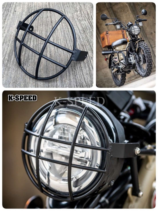 HONDA CT125 新型ハンターカブ(JA55) K-SPEED ヘッドライトカバー スチール