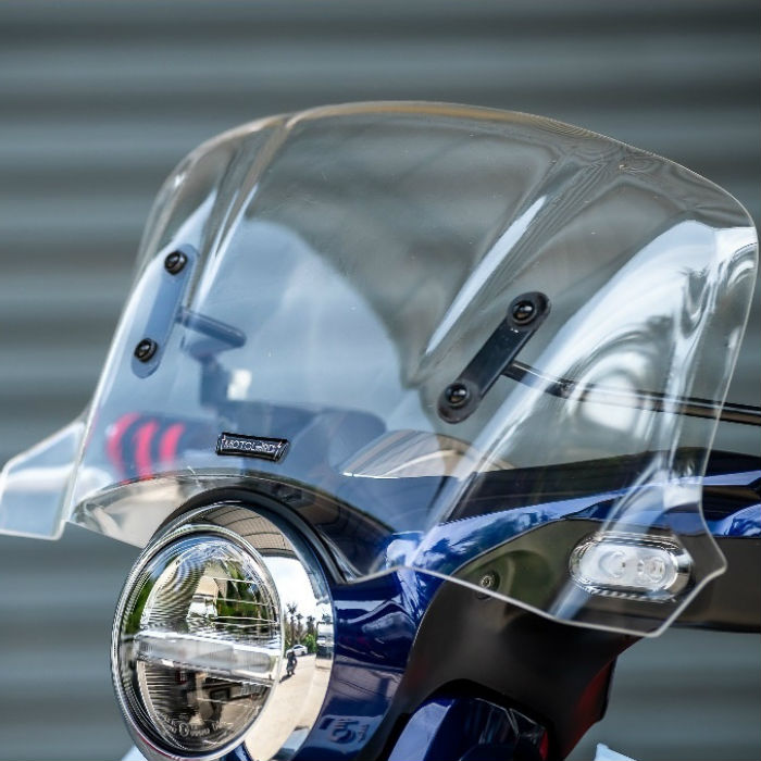 新型スーパーカブC125(JA48) MOTOLORDD（モトロード）クリアウィンドスクリーン