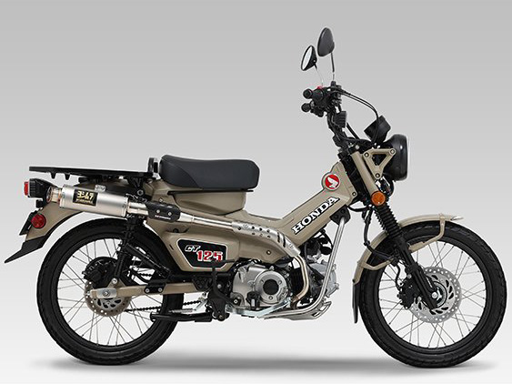 HONDA CT125 新型ハンターカブ(JA55) YOSHIMURA（ヨシムラ）機械曲 GP-MAGNUMサイクロン TYPE-UP EXPORT SPEC 政府認証