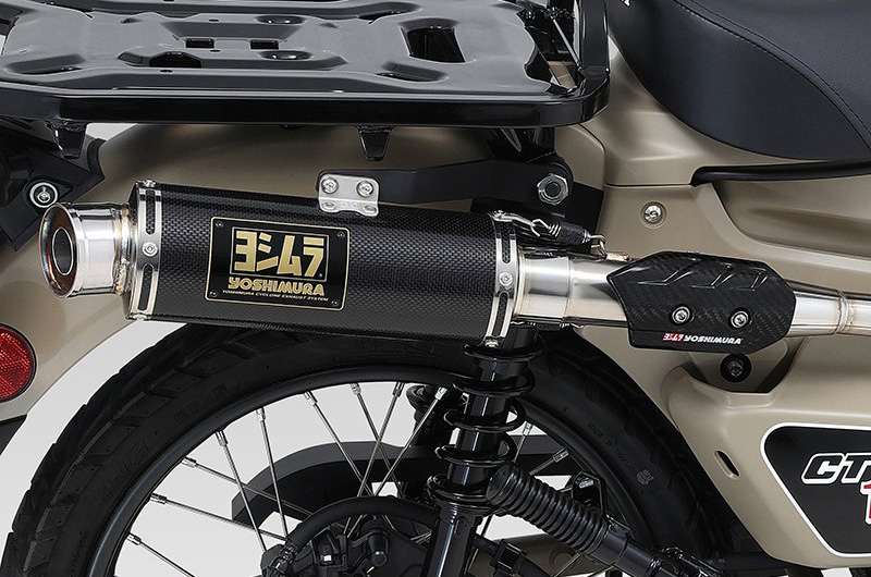 HONDA CT125 新型ハンターカブ(JA55) YOSHIMURA（ヨシムラ）機械曲 GP-MAGNUMサイクロン TYPE-UP EXPORT SPEC 政府認証