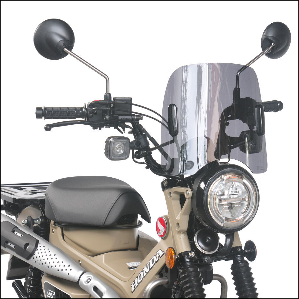 HONDA CT125 新型ハンターカブ(JA55) 旭風防 ミドルスクリーン