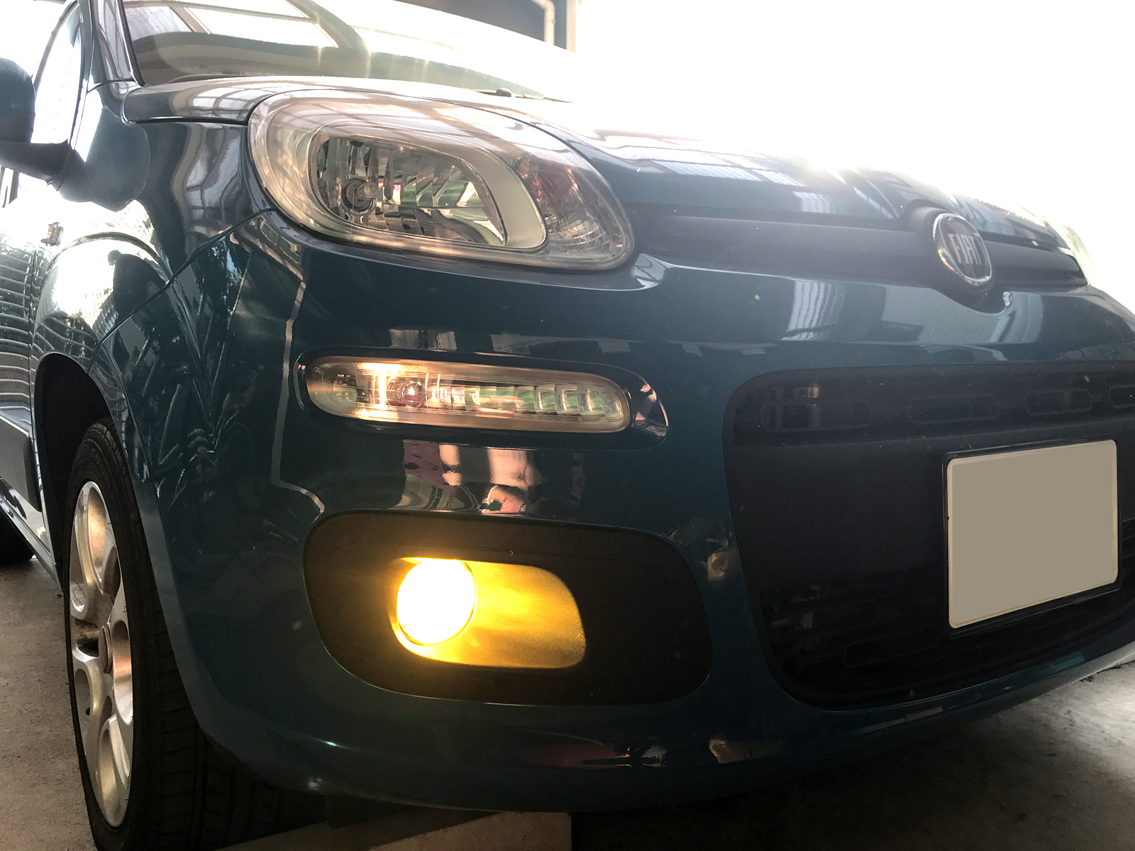 FIAT PANDA3(2013) のデイライト(DRL)を有効化