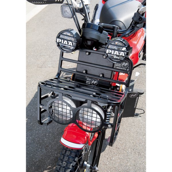 HONDA CT125 新型ハンターカブ(JA55) ムーンアイズ(MOONEYES) デュアル ヘッドライト フロント ラック キット