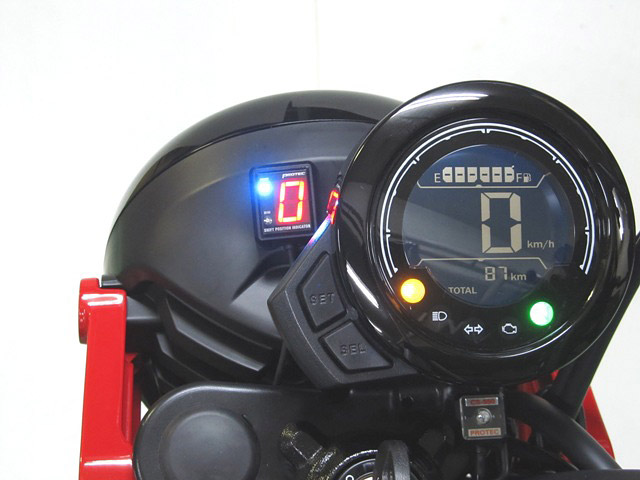 HONDA CT125 新型ハンターカブ(JA55) PROTEC（プロテック）シフトポジションインジケーター