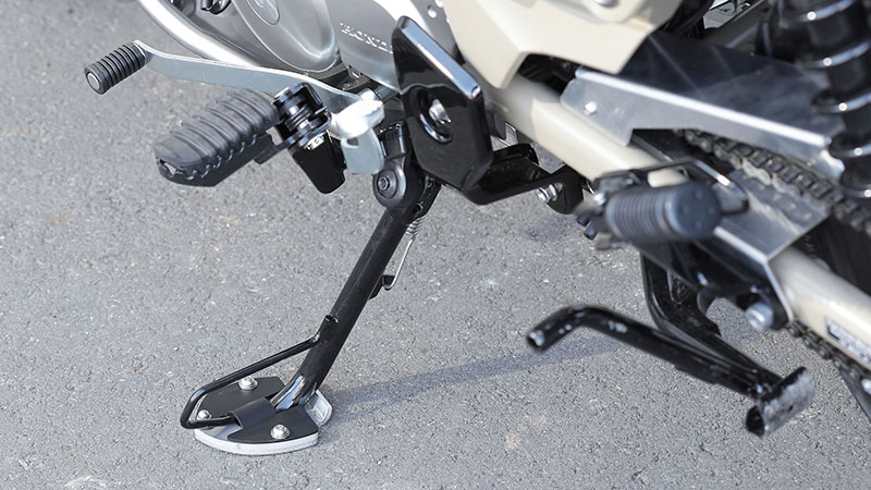 HONDA CT125 新型ハンターカブ(JA55) キジマ(KIJIMA) サイドスタンド ワイドプレート