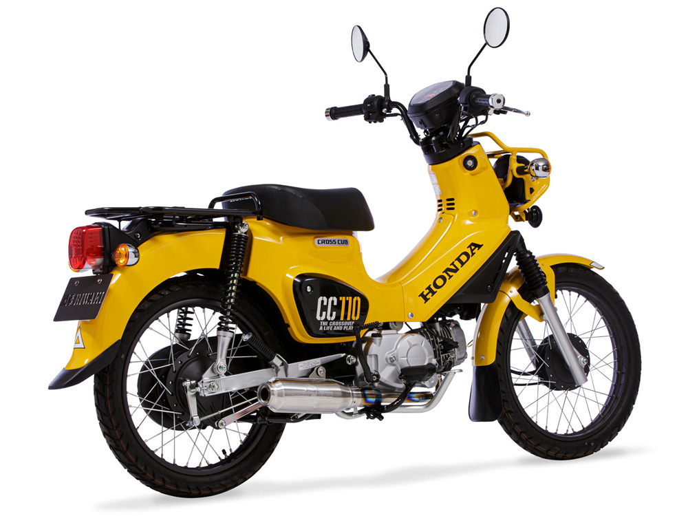 クロスカブ(JA45/AA06) モリワキ(MORIWAKI) フルエキゾースト SHORT MONSTER（ショートモンスター）