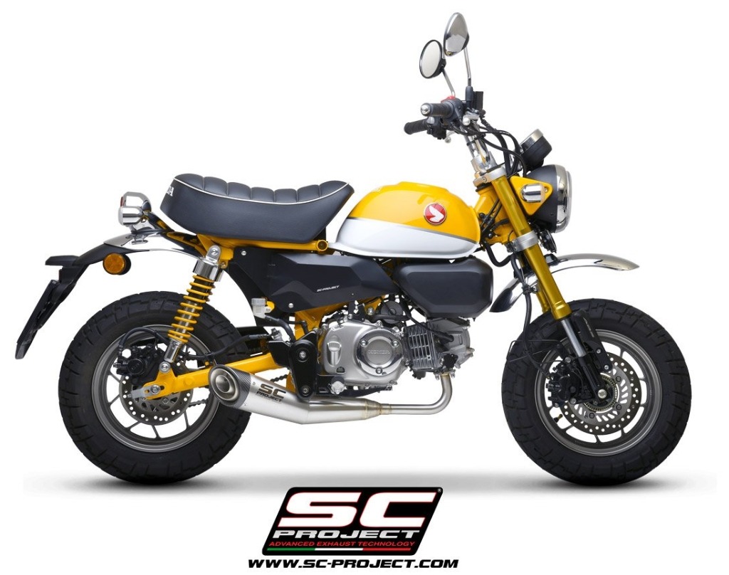 モンキー125(JB02) SC-PROJECT フルエキゾーストシステム＆S1 サイレンサー
