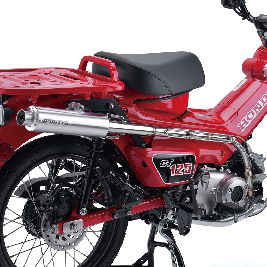 HONDA CT125 新型ハンターカブ(JA55) DELTA（デルタ）バレル4-S MINIサイレンサー
