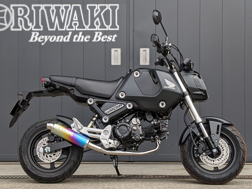 2021新型グロム(GROM 2BJ-JC92) MORIWAKI（モリワキ）フルエキゾーストマフラー ZERO [ゼロ]