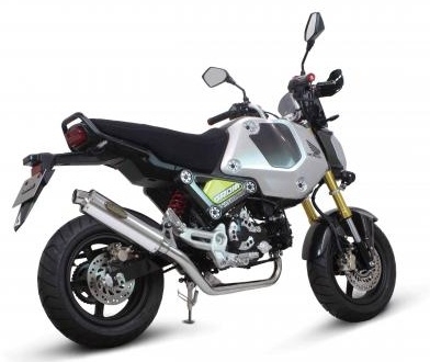 2021新型グロム(GROM 2BJ-JC92) SP武川(SPタケガワ)ボンバーマフラー 政府認証