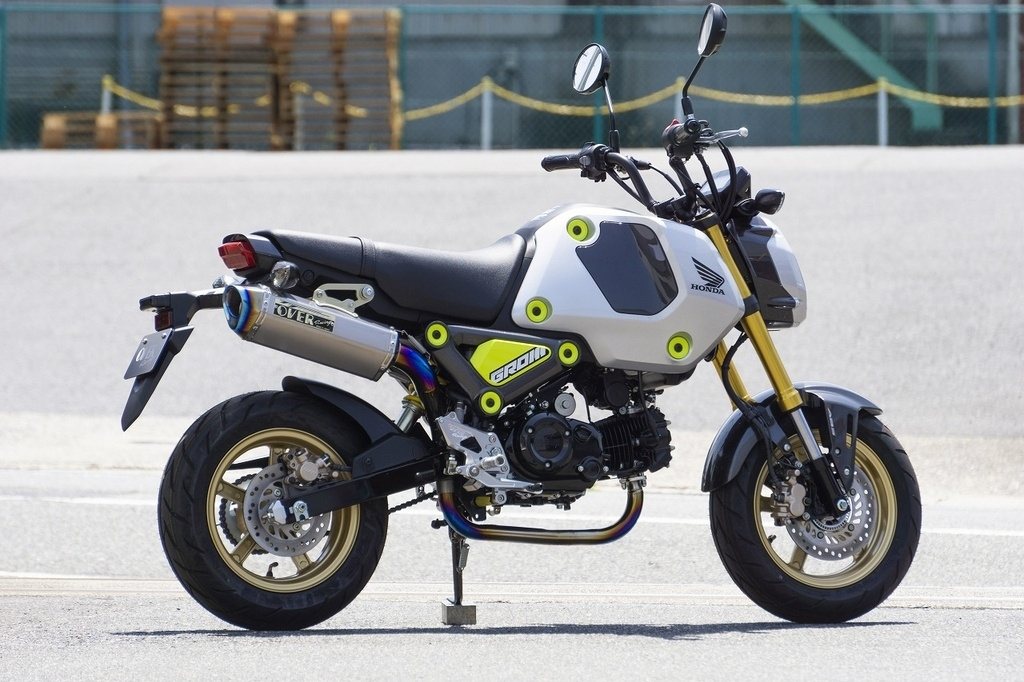 2021新型グロム(GROM 2BJ-JC92) OVER(オーヴァー)TT-Formula フルチタン アップタイプ